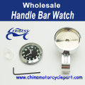 Handle Bar Motorcycle CNC Chrome Luminous Glow Watch Clock FHBUN012